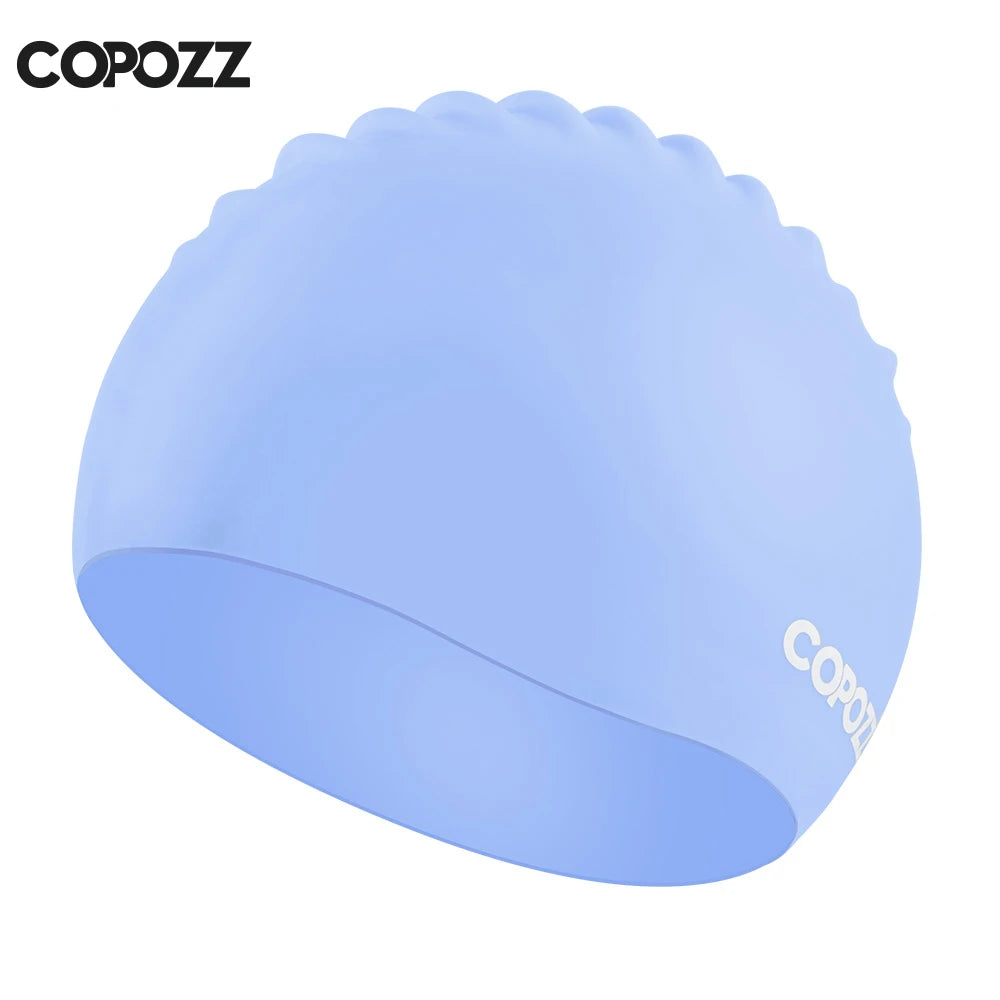 Silicon Rubber Swimming Cap for Men & Woman