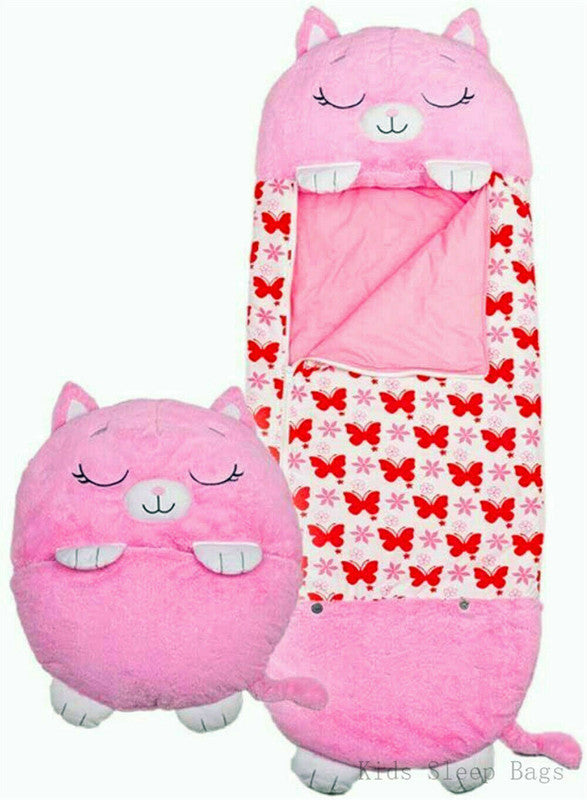 Sleeping Bag Happy Nappers Kids Children Winter fluffy warm