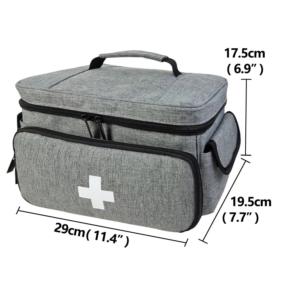 Travel First Aid Kit Bag for Home Medical Carry Bag