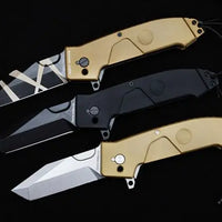 HF1 Wilderness Rescue Knife - Heavy Duty Folding for Camping & Emergencies