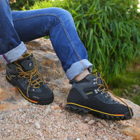 Mens Hiking Boots Winter Mountain Climbing Trekking Ankle Boots Outdoor Fashion Casual Snow