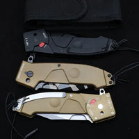 HF1 Wilderness Rescue Knife - Heavy Duty Folding for Camping & Emergencies