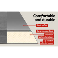 Weisshorn Double Size Self Inflating Mattress - Grey