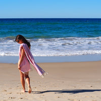PORTSEA TURKISH COTTON TOWEL - BLUSH