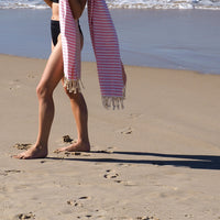 PORTSEA TURKISH COTTON TOWEL - BLUSH