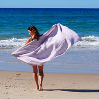 PORTSEA TURKISH COTTON TOWEL - LILAC