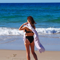 PORTSEA TURKISH COTTON TOWEL - LILAC