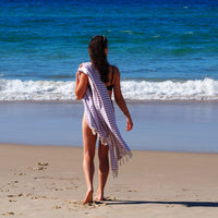 PORTSEA TURKISH COTTON TOWEL - LILAC