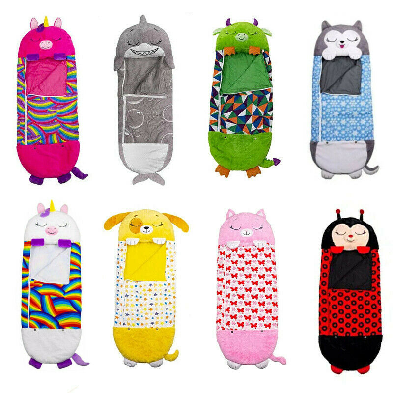 Sleeping Bag Happy Nappers Kids Children Winter fluffy warm