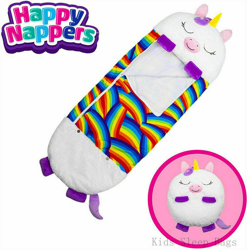 Sleeping Bag Happy Nappers Kids Children Winter fluffy warm